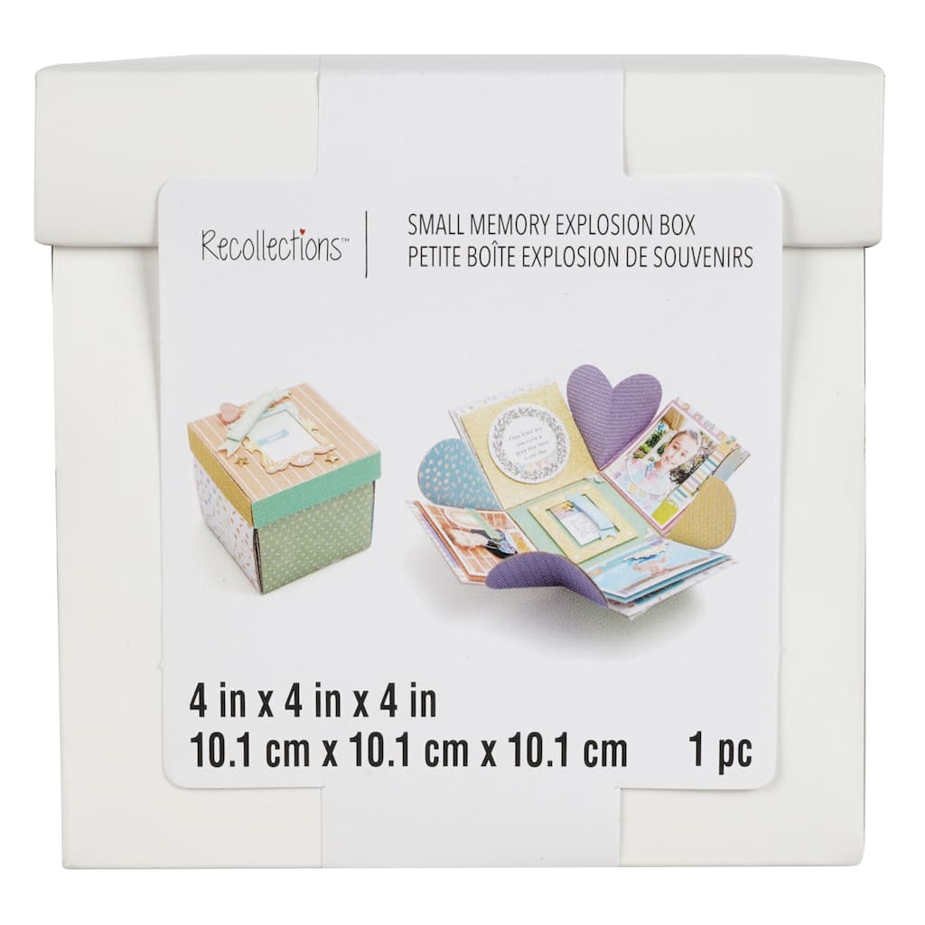 4 Memory Explosion Box By Recollections Michaels 4 Memory Explosion Box By Recollections Michaels